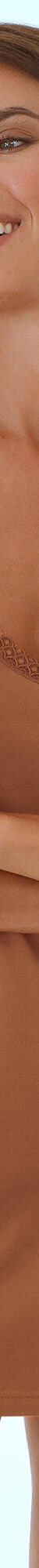 Fond de robe coton stretch invisible (noisette) Fond de robe coton stretch invisible (noisette)
